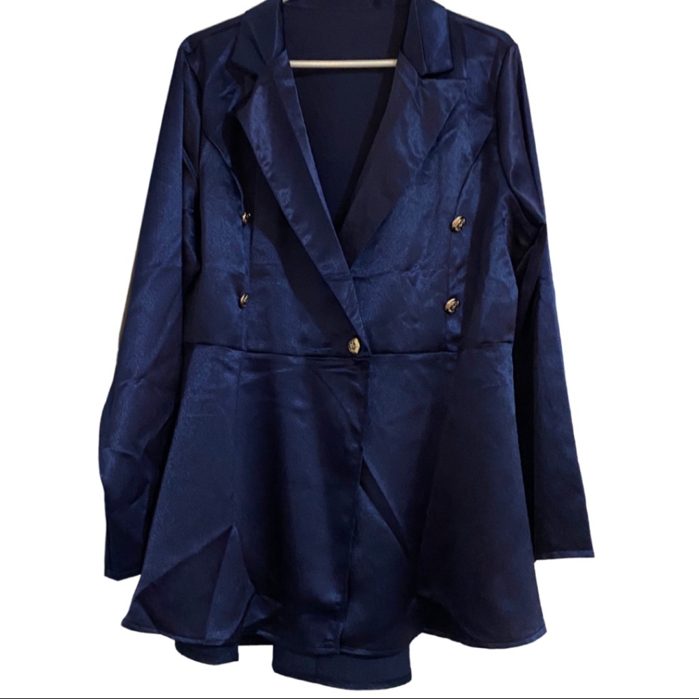 SHEIN Satin Blazer size 1X